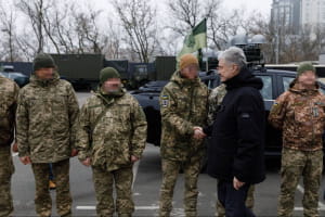 Петро Порошенко передав Нацгвардії завершальну партію комплексів "Ай-Петрі"