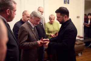 Президент нагородив посмертно ірландського воїна ГУР Роберта Діґана орденом "За мужність" 