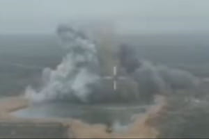 "Українські бійці підірвали дамбу у Привіллі" &ndash; захисники опублікували кадри операції