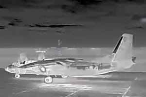 ГУР знищило ключові військові цілі рф у Криму, серед ураженого &ndash; літак Ан-26 (відео)