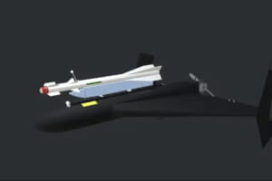 ГУР показало будову нового БпЛА з авіаційною ракетою Р-60