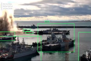 Дроны СБУ подорвали российскую подводную лодку в Новороссийске