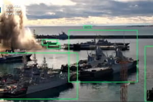 Опубликован спутниковый снимок порта Новороссийск после атаки дронов СБУ