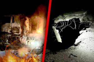 Балістика і дрони по мосту в Маяках: рф била касетними зарядами по людях &ndash; включення з місця подій