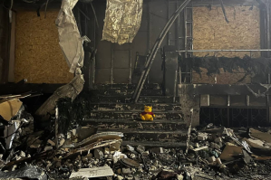 Женщину, найденную под завалами харьковского многоэтажного дома, идентифицировали как мать погибшего мальчика