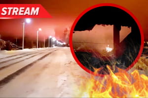 Масштабные взрывы! Горит завод в Башкортостане и нефтебаза в Липецкой области &ndash; трансляция