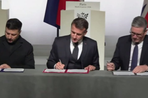 Украина, Франция и Великобритания подписали декларацию о намерениях по развертыванию многонациональных сил &ndash; подробности