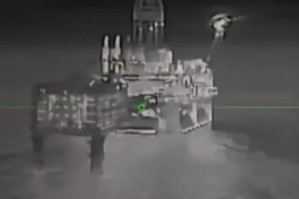 Уражено бурові установки "Лукойлу" в Каспійському морі та ворожий підрозділ ППО &ndash; Генштаб (відео)