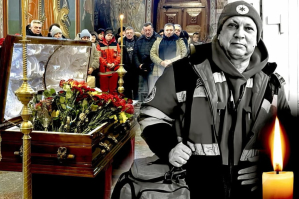 В Киеве простились с медиком, погибшим во время работы в результате повторного удара рф &ndash; видео