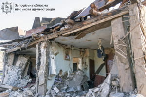 Три человека ранены в результате вражеских атак на Запорожский район