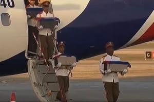 В Гавану доставлены останки 32-х кубинских наемников из охраны Мадуро