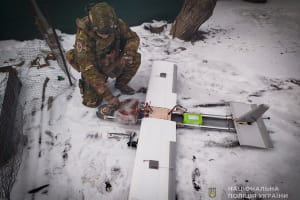 В Сумской области обезвредили беспилотник рф, снаряженный противотанковой миной