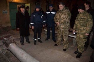 Президент відвідав Краматорськ, є докази застосування касетних боєприпасів російського виробництва