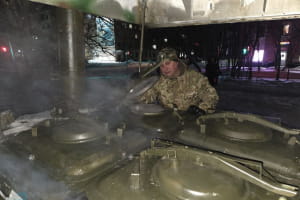 В россии блэкаут: в Мурманске разворачивают полевые кухни &ndash; фото,  видео