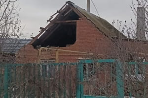 В результате российской атаки в Днепропетровской области 2  пострадавших, сгорели Дом культуры и кофейня