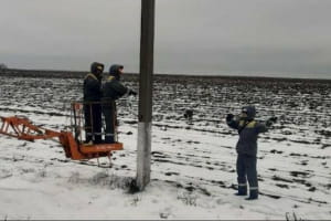 На Одещині через негоду пошкоджено електромережі: знеструмлено п'ять районів