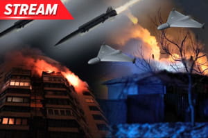 Шок: рф атакувала ракетами і дронами, люди без житла в -20&deg;, є поранені &ndash; трансляція