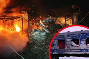 Через нічний обстріл у Києві горіли будинки, в Сумах &ndash; розбитий центр: наслідки атаки росіян