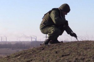 Під Маріуполем прикордонники виявили заміновану позицію ворожого коригувальника