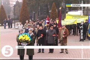 У Львові на 26-ту річницю виведення військ з Афганістану вшанували загиблих на Сході