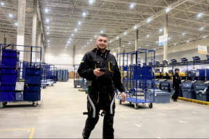 Тестування екзоскелету, Укрпошта