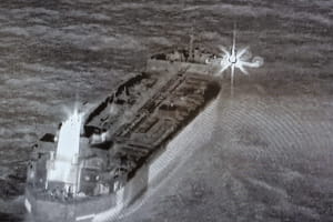 Затримання танкера "тіньового флоту" рф