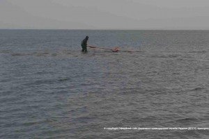 Прикордонники виявили в Азовському морі збитий ворожий безпілотник