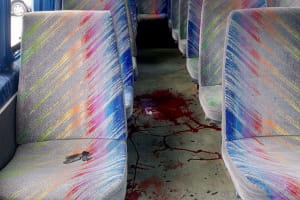 Росіяни вдруге за день атакували автобус на Нікопольщині: є потерпілі (фото)