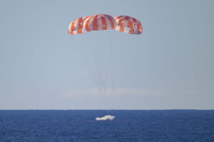 Приводнення екіпажу Artemis II 