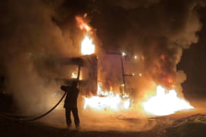 Росіяни вдарили по Нікополю: загинув водій вантажівки