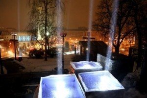 Запалювання Променів Гідності на алеї Героїв Небесної Сотні – відео