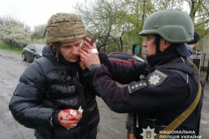 Поранені поліцейські