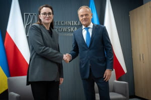 "Оборона, енергетика й логістика": Свириденко провела переговори з Туском у Польщі