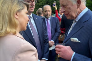 Король Чарльз III під час візиту до США окремо привітав Україну &ndash; Стефанішина