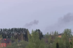 В Подмосковье раздавались взрывы: дроны атаковали военный объект рф