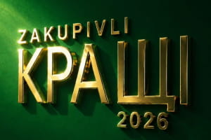 Найбільший тендерний майданчик України Zakupivli.Pro оголошує старт голосування премії електронних торгів "Zakupivli.Кращі 2026"