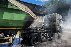 На Сумщині ворог атакував цивільний транспорт