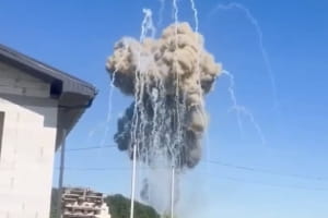 Під Бєлгородом вибухнув великий склад боєприпасів&nbsp;(відео) 