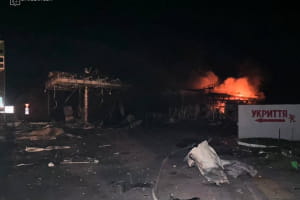 Ворог атакував АЗС у Тростянецькій громаді на Сумщині: є постраждалі