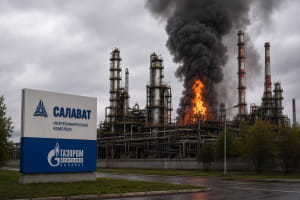 НПЗ Salavat візуалызація