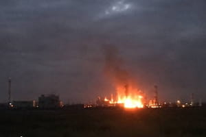 росія масовано атакує об'єкт газовидобутку на Харківщині: підприємство зупинило роботу