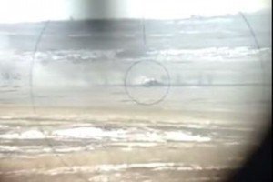 У мережі з'явилося відео знищення російського танка українськими десантниками