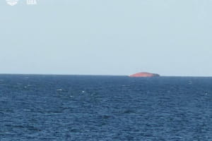 Після російської атаки в Чорному морі затонуло іноземне торговельне судно
