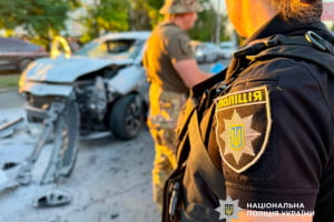 Вибухнув автомобіль