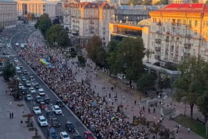 "Найбільший протест з 2014 року" &ndash; Дмитро Козятинський про пішу ходу в центрі Києва 