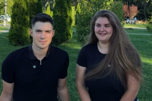 Подружжя з Молдови, Марія та Саша