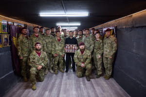 Зеленський відвідав військових на Олександрівському напрямку