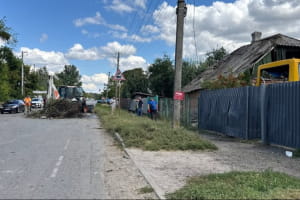 На Полтавщині внаслідок падіння уламків ворожої цілі постраждали двоє людей