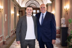 Михайло Федоров та Гвідо Крозетто