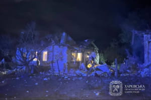 Удар КАБ по Ізюму: поранені троє людей, серед них двомісячне немовля